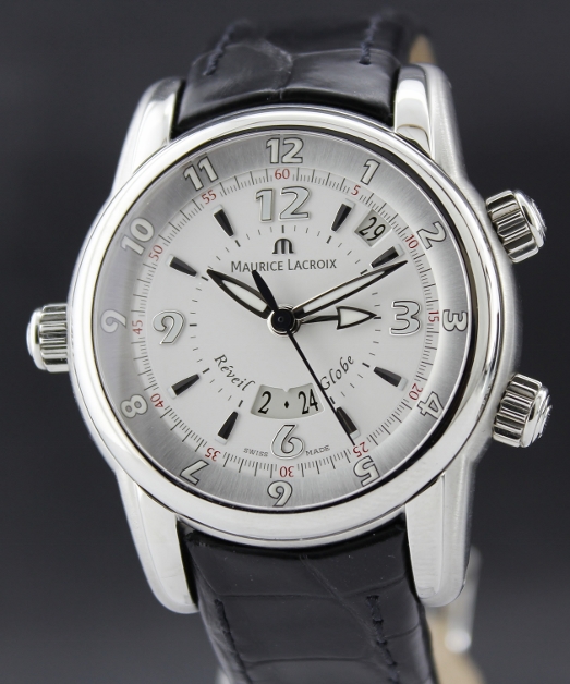 (image for) A BRAND NEW MAURICE LACROIX REVEIL GLOBE ALARM